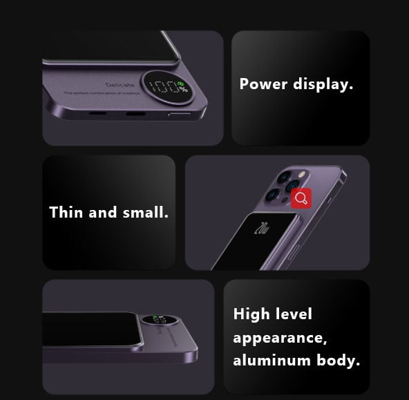 PowerSlim™ - Magnetische Powerbank