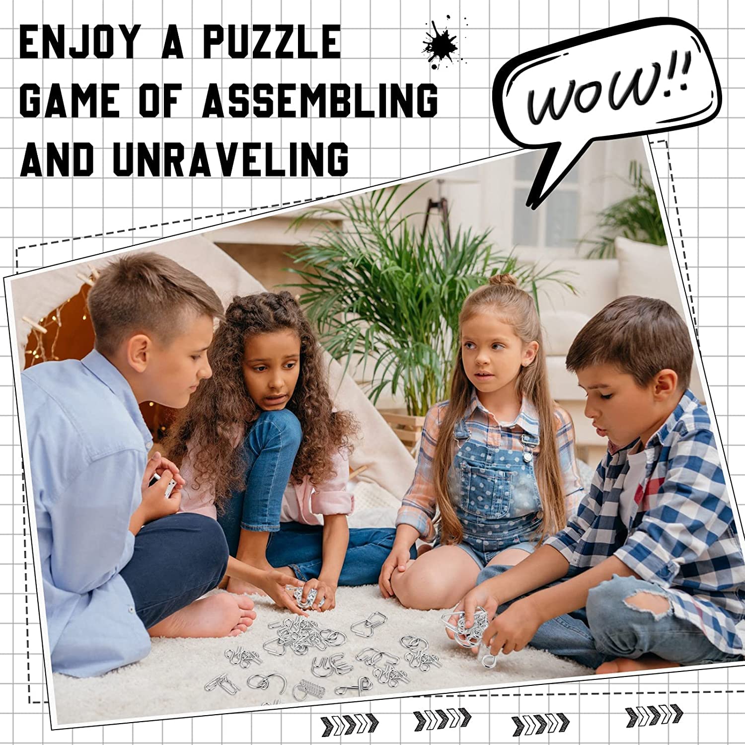 RingPuzzle™ - Ringe Puzzle | 4+4 GRATIS!