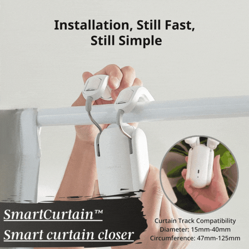 SmartCurtain™ - intelligenter Vorhangschließer