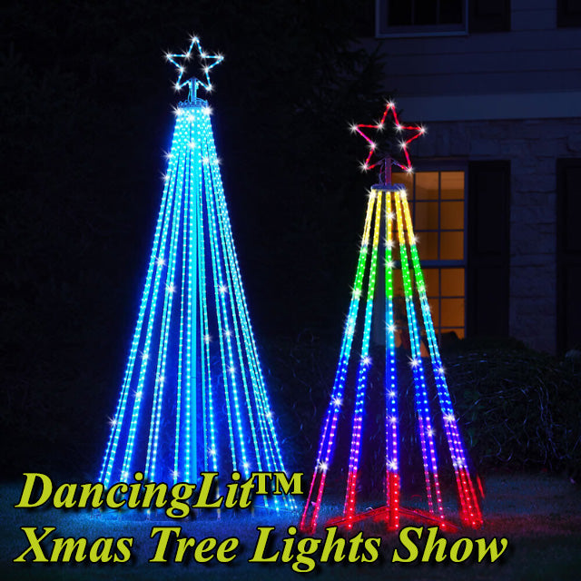 DancingLit™ - Weihnachtsbaum Lichtshow