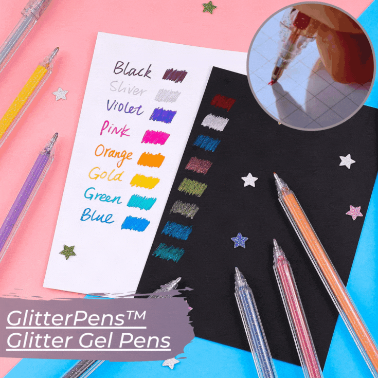 GlitterPens™ - Glitzergelstifte | 6+6 GRATIS!