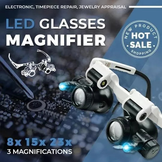 MagniGlasses™ - LED Lupengläser