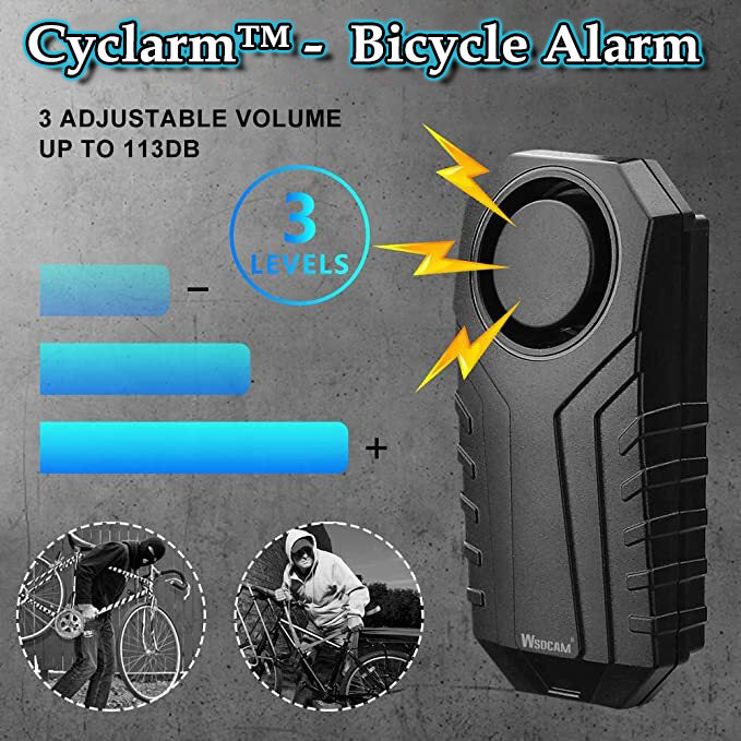 Cyclarm™ - Alarm für Fahrräder
